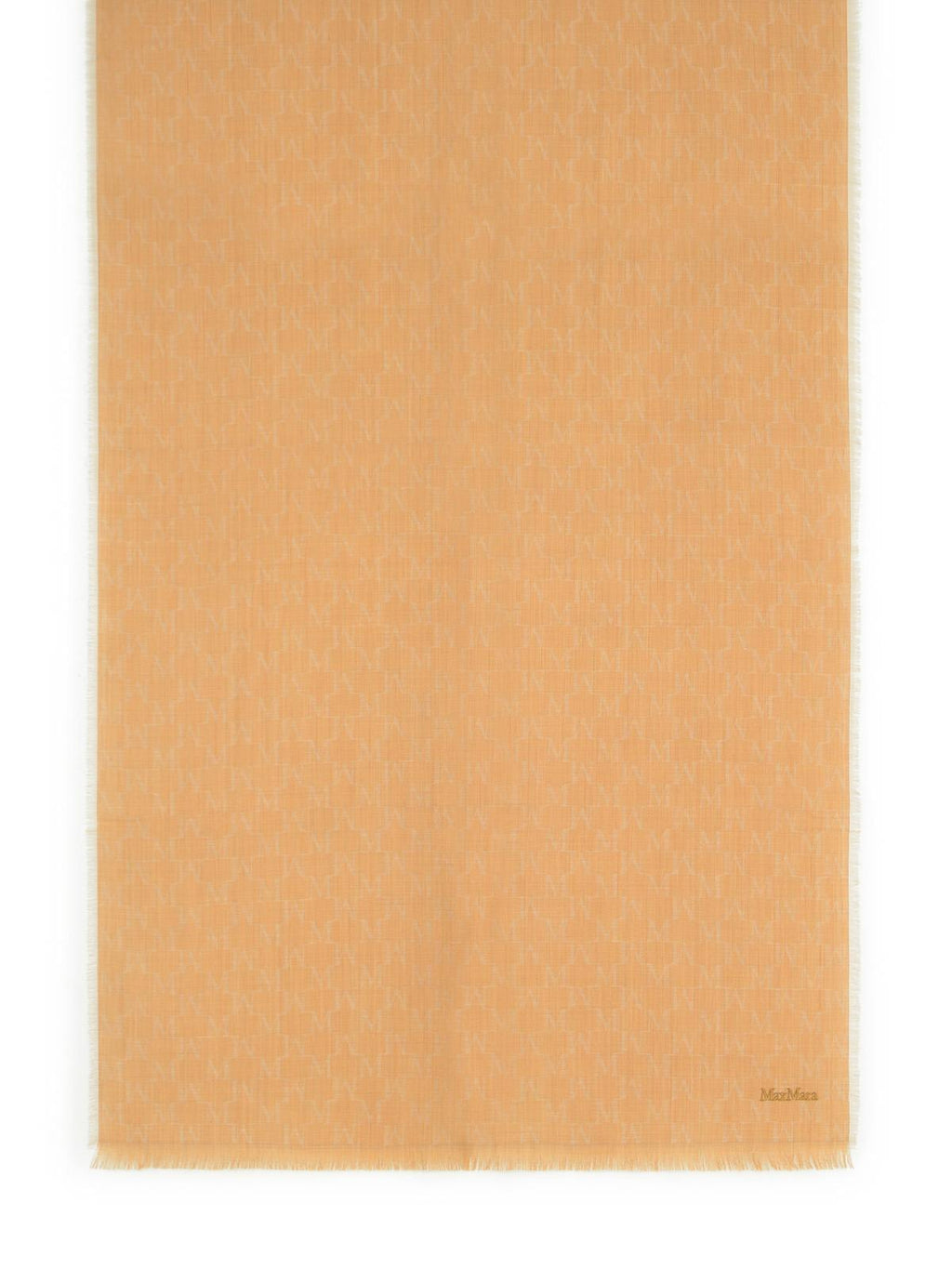 Max Mara 'Magico' Camel Virgin Wool Scarf Women