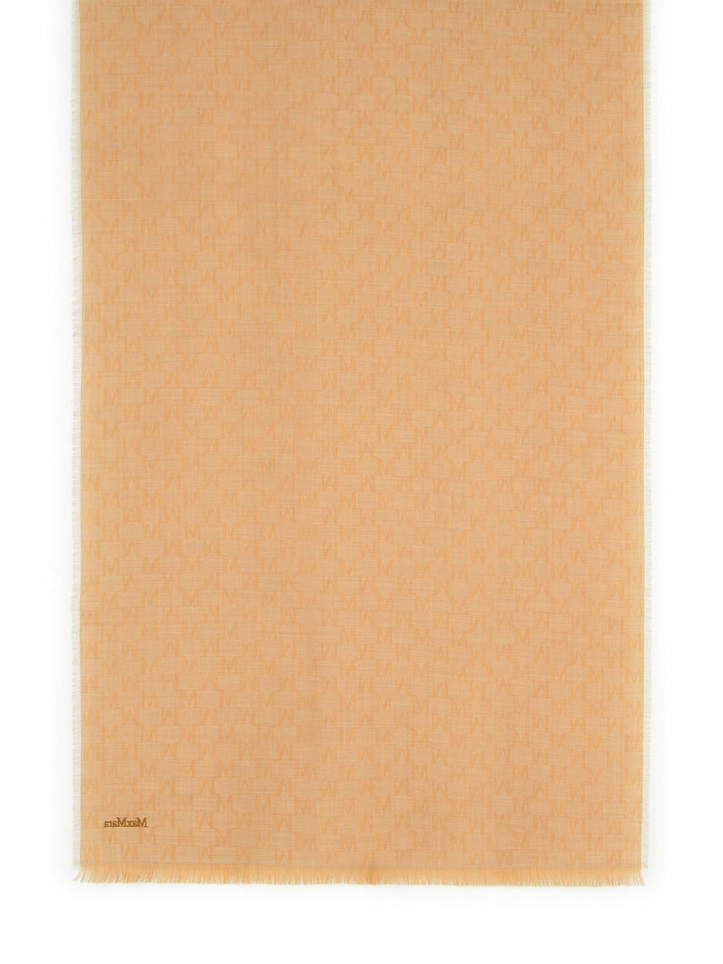 Max Mara 'Magico' Camel Virgin Wool Scarf Women