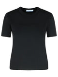 Max Mara 'Adelio' Black Viscose Blend T-Shirt Women