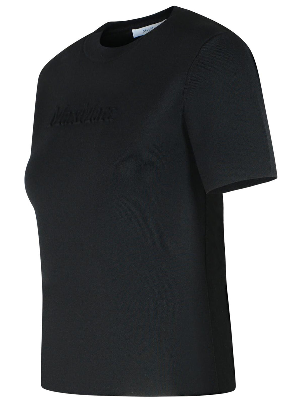 Max Mara 'Adelio' Black Viscose Blend T-Shirt Women