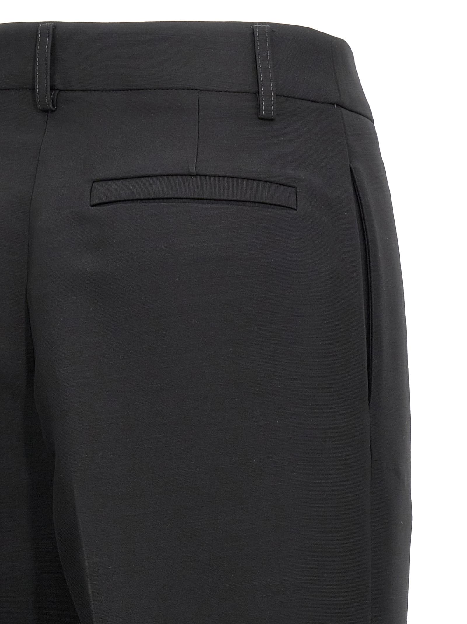 Ferragamo Women Stretched Pleated Trousers