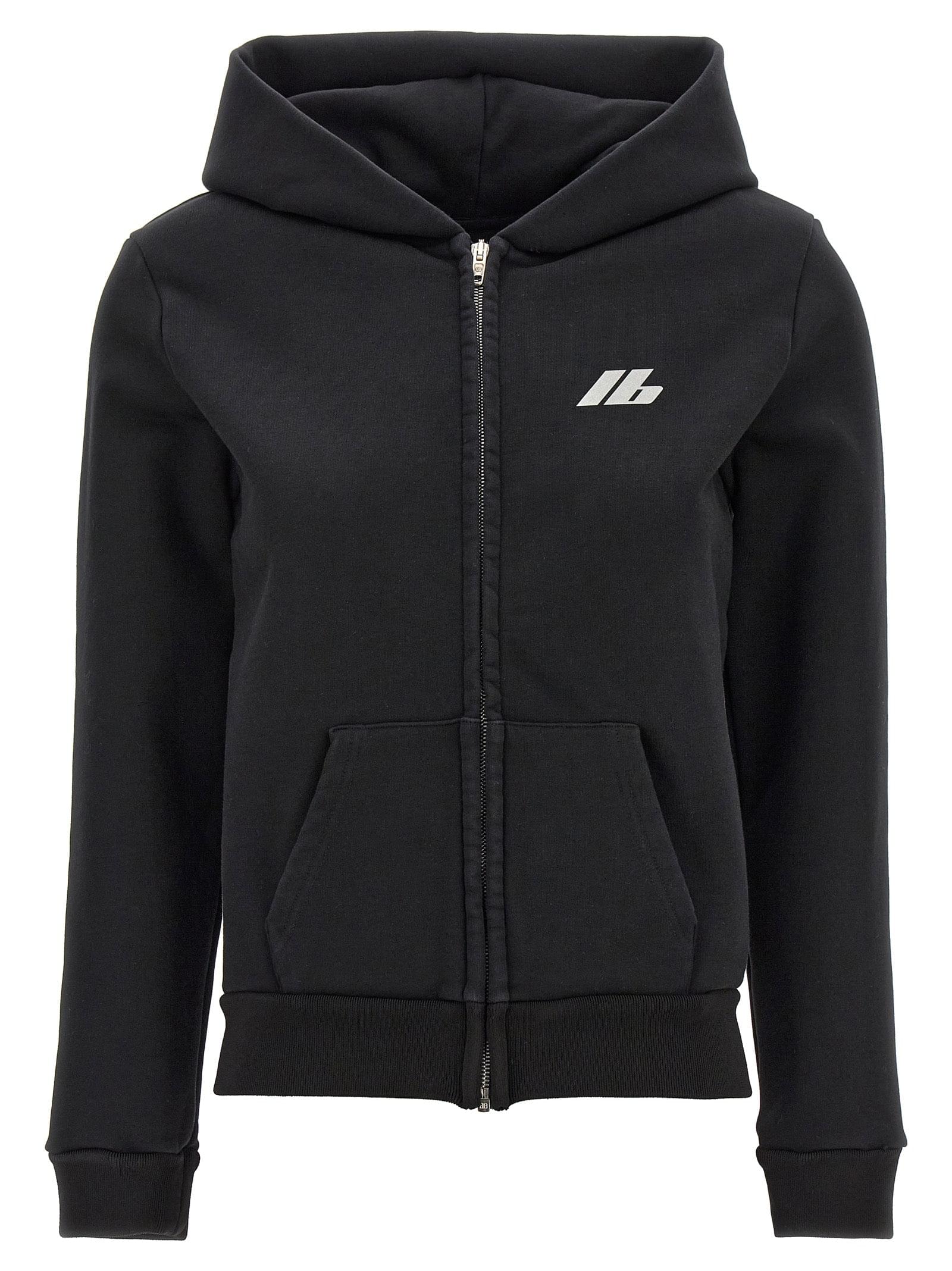 Balenciaga Women Logo Print Hoodie