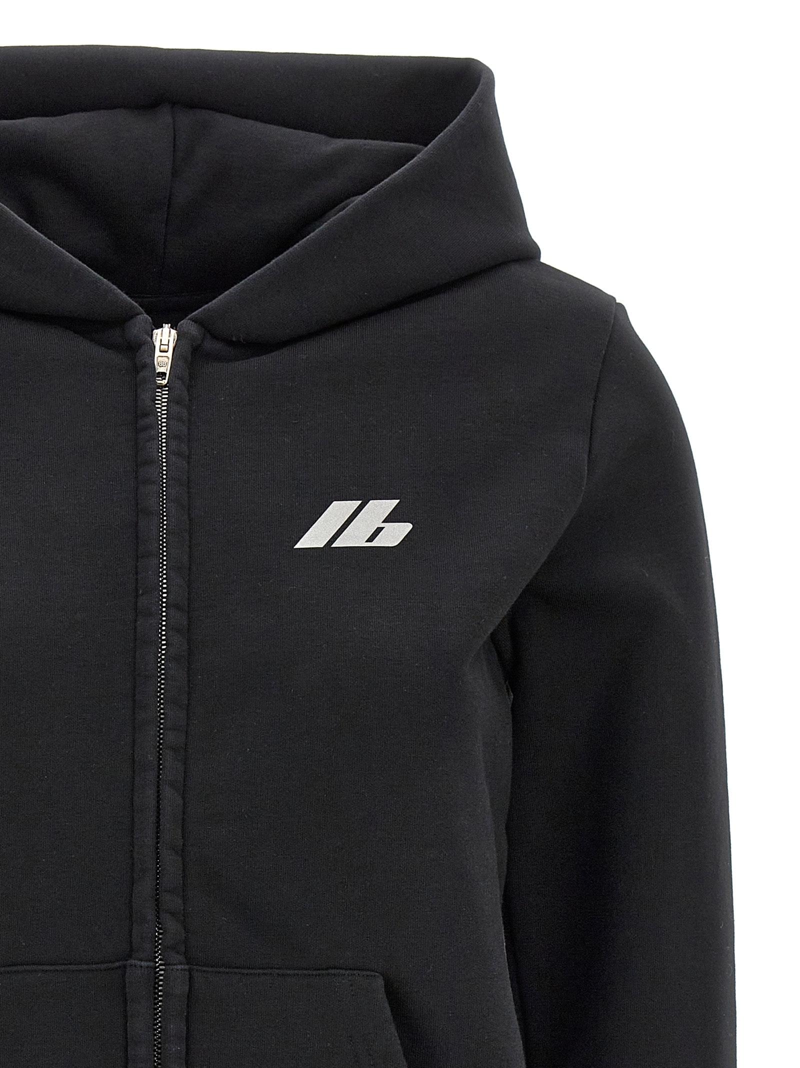 Balenciaga Women Logo Print Hoodie