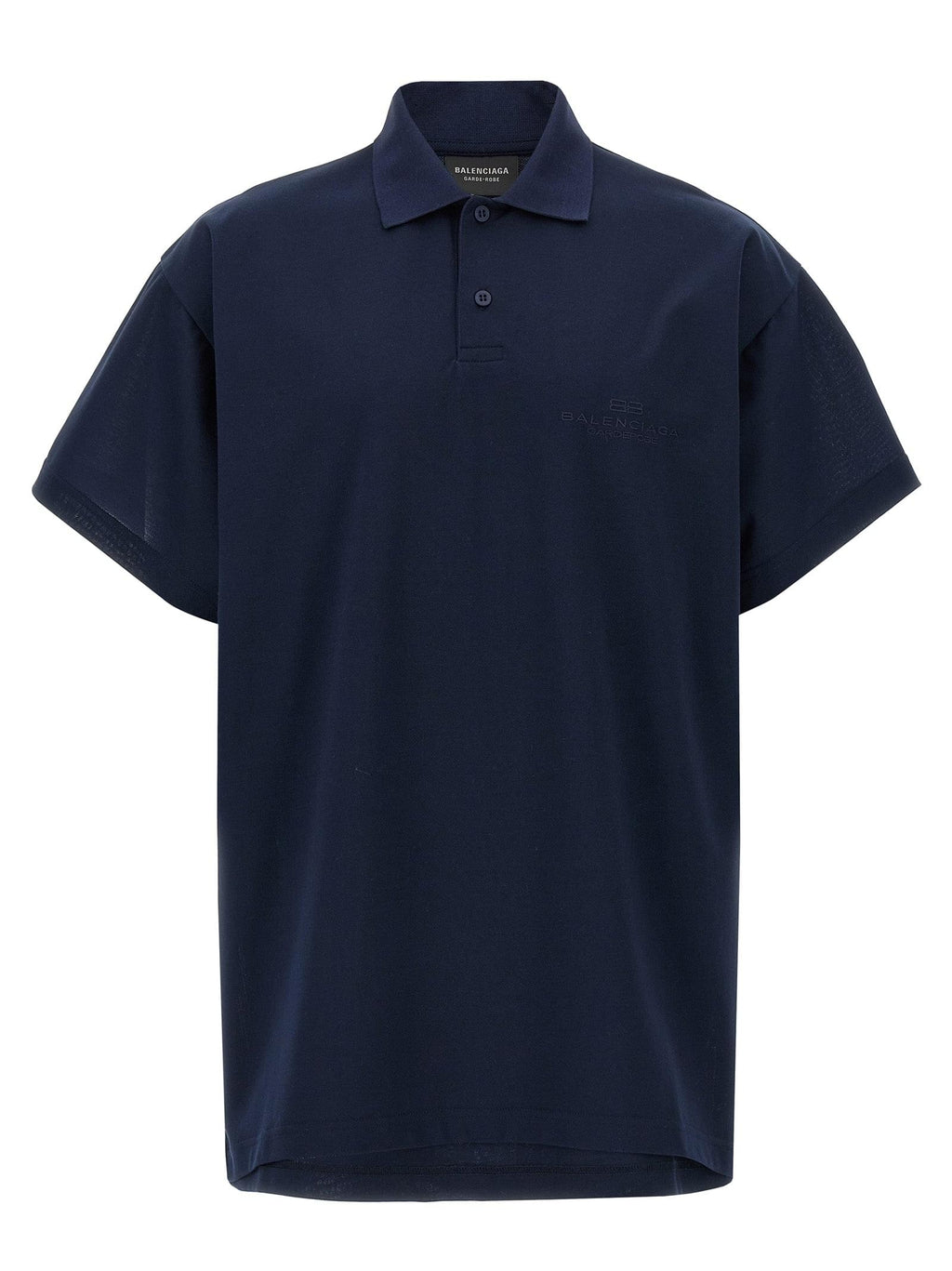 Balenciaga Men Embroidery Polo Shirt