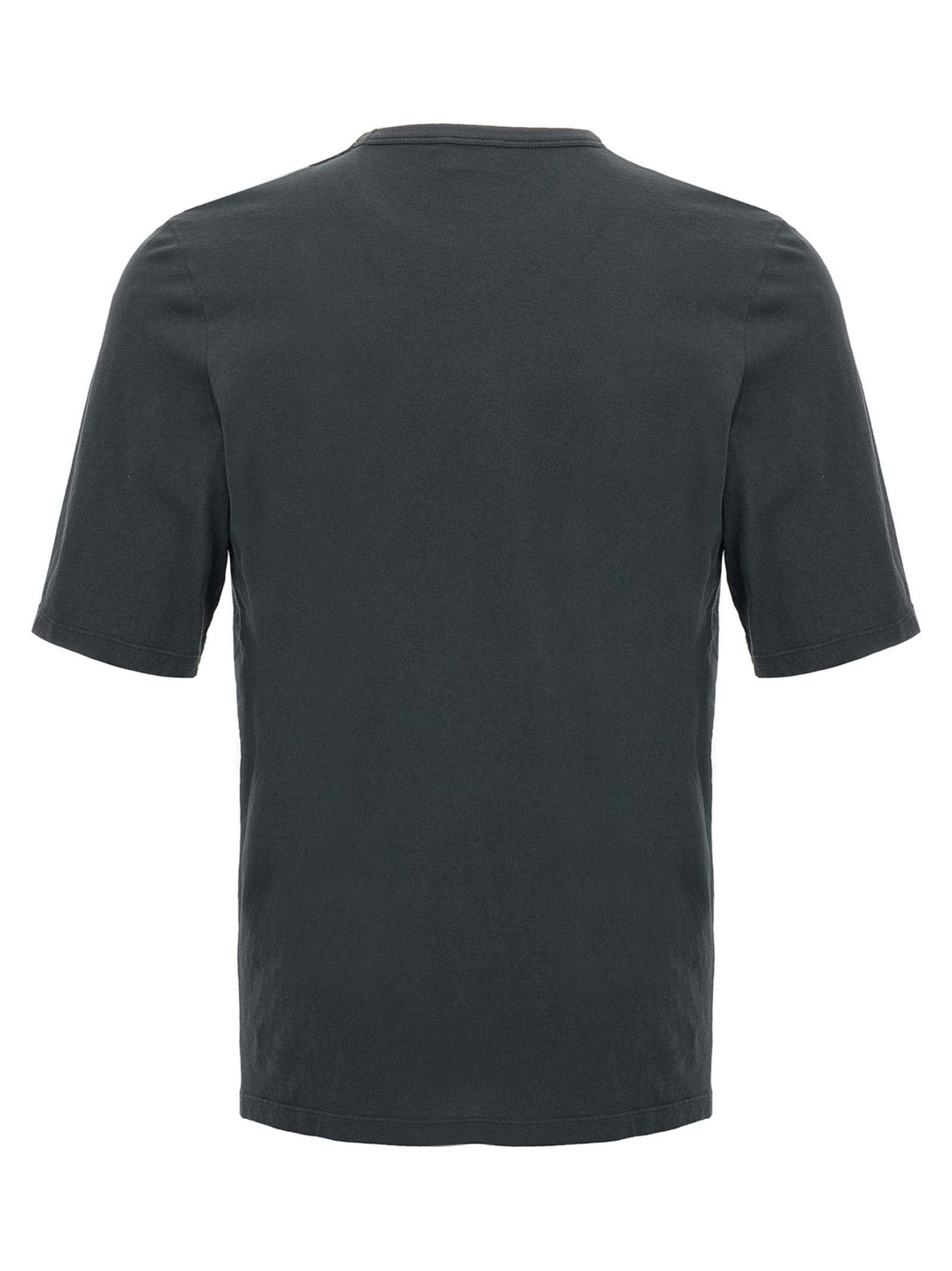 Saint Laurent Men Logo Embroidery T-Shirt