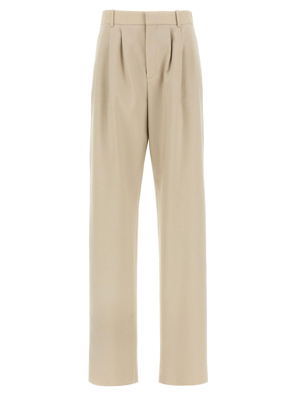 Saint Laurent Women Pleat Pants