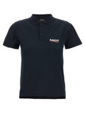 Balenciaga Women Logo Embroidery Polo Shirt