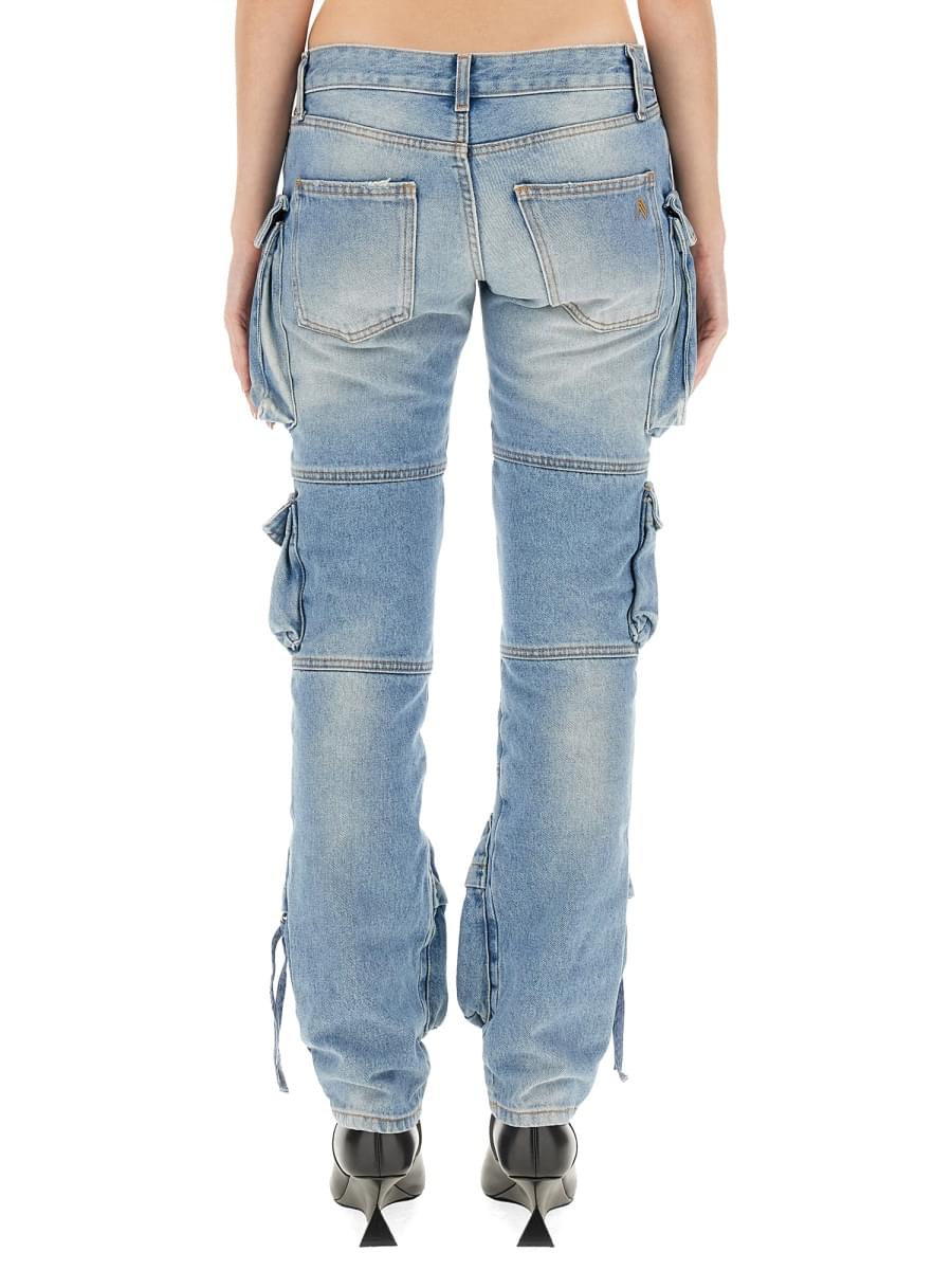 The Attico Women Cargo Jeans