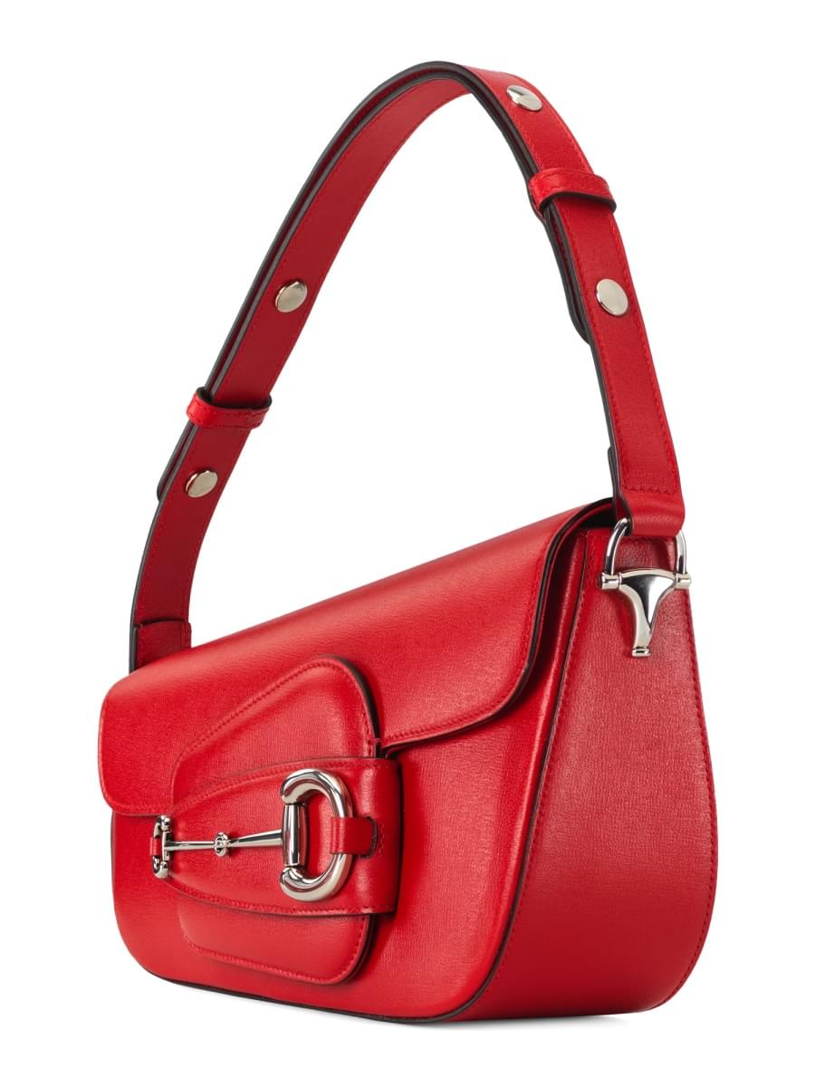 Gucci Women Shoulder Bag "Gucci Horsebit 1955" Small Size