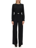 Gucci Women Viscose Jumpsuit With Belt