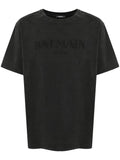 Balmain Men T-Shirt With Vintage Balmain Embroidery