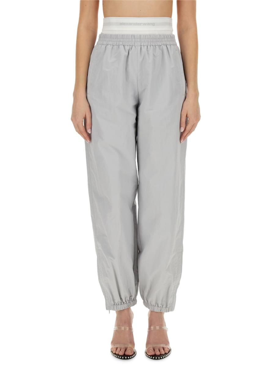 Alexander Wang Women Sports Pants With Integrated Underwear