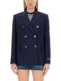 Versace Women Double-Breasted Blazer
