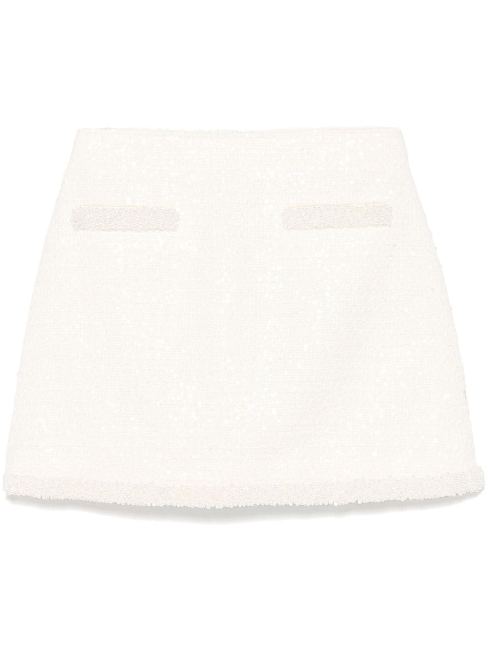 Self-Portrait Women Miniskirt With Decoration