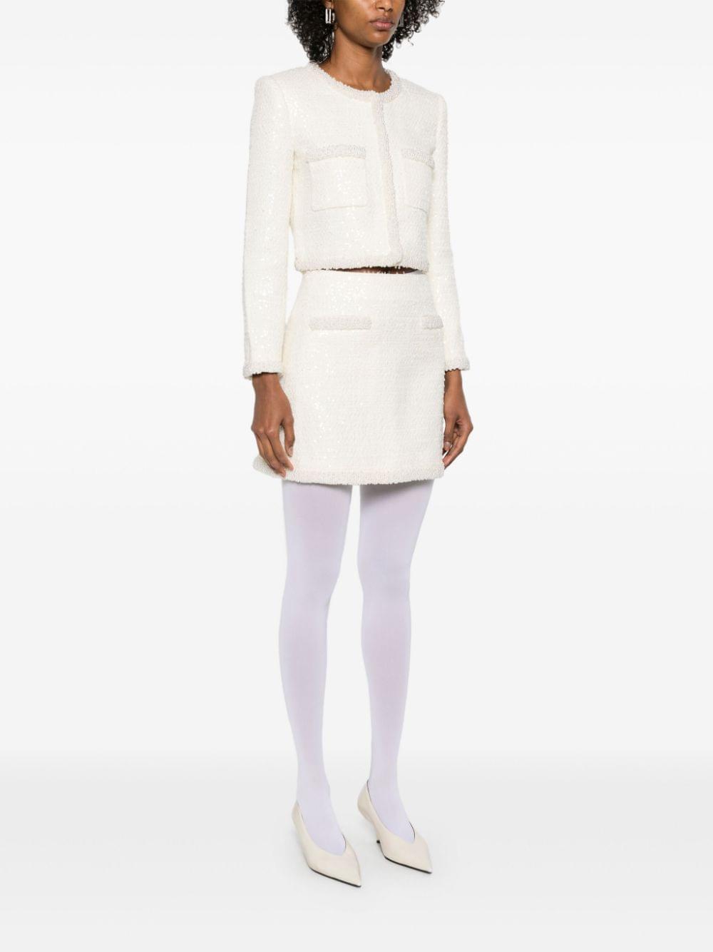Self-Portrait Women Miniskirt With Decoration