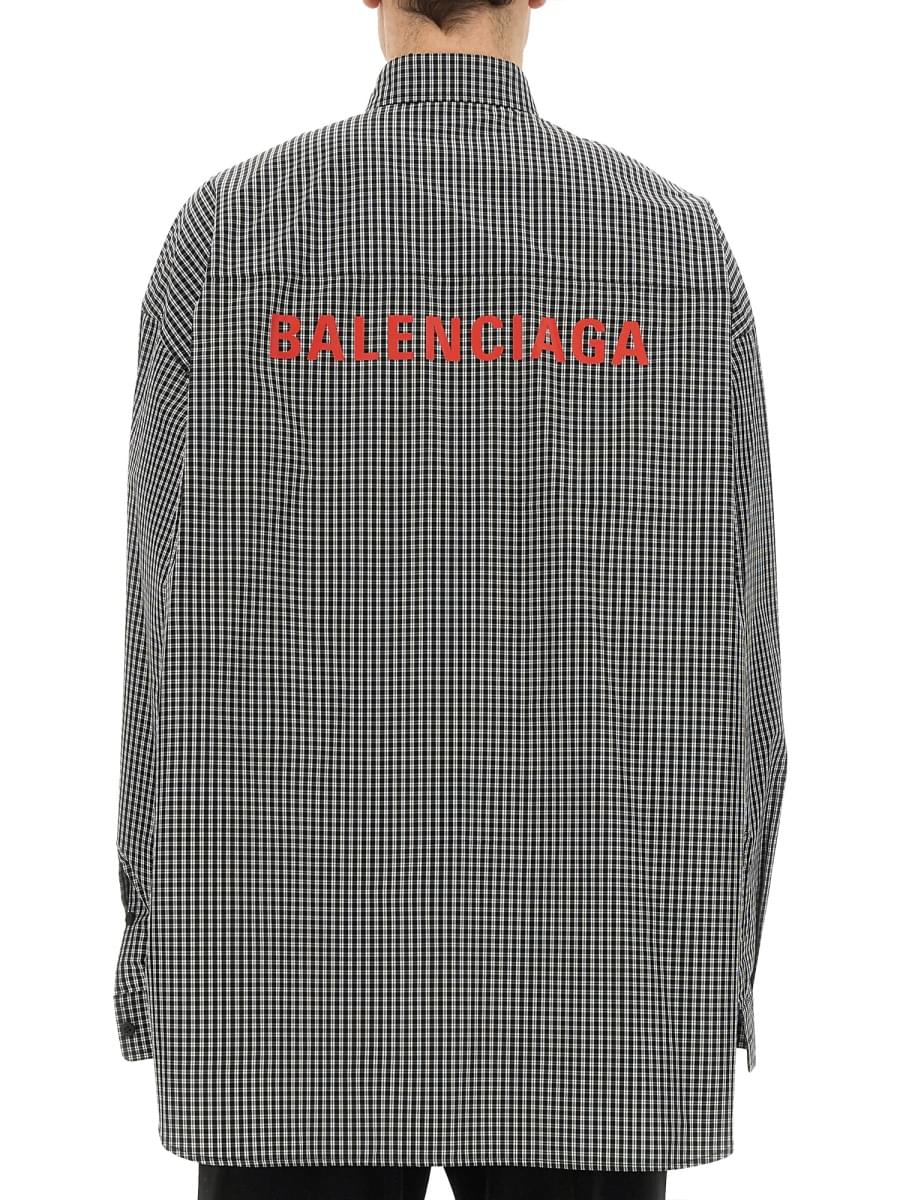 Balenciaga Men Oversize Fit Shirt