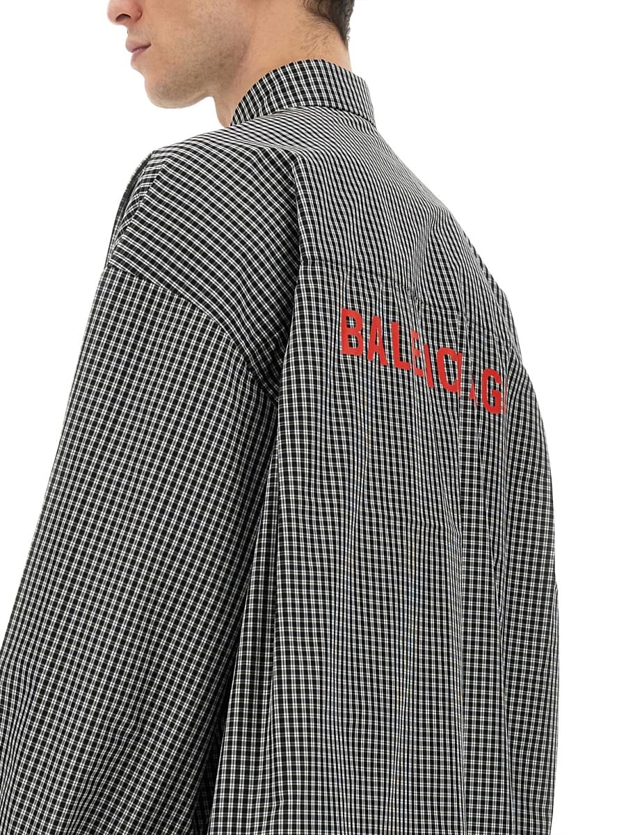 Balenciaga Men Oversize Fit Shirt