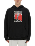 Palm Angels Men Palm Ski Club Print Sweatshirt