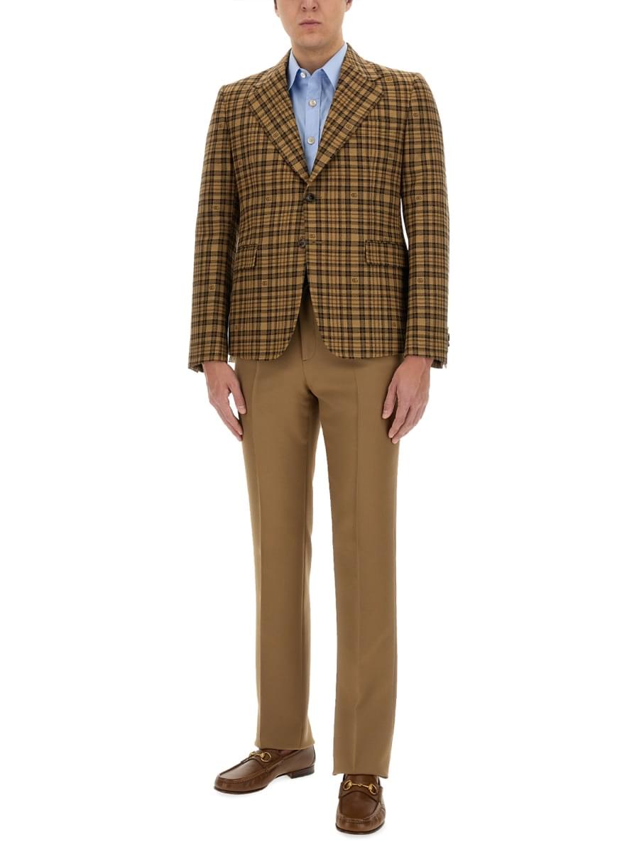 Gucci Men Jacket With Double G