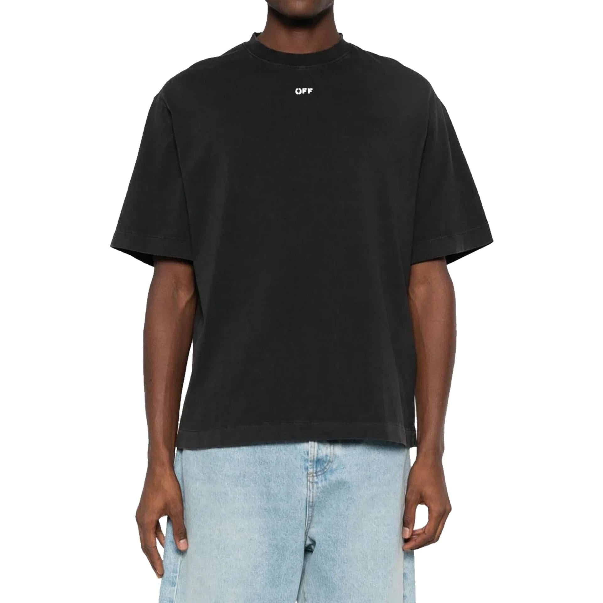 Off White S.Matthew Skate Logo-Print T-Shirt Men
