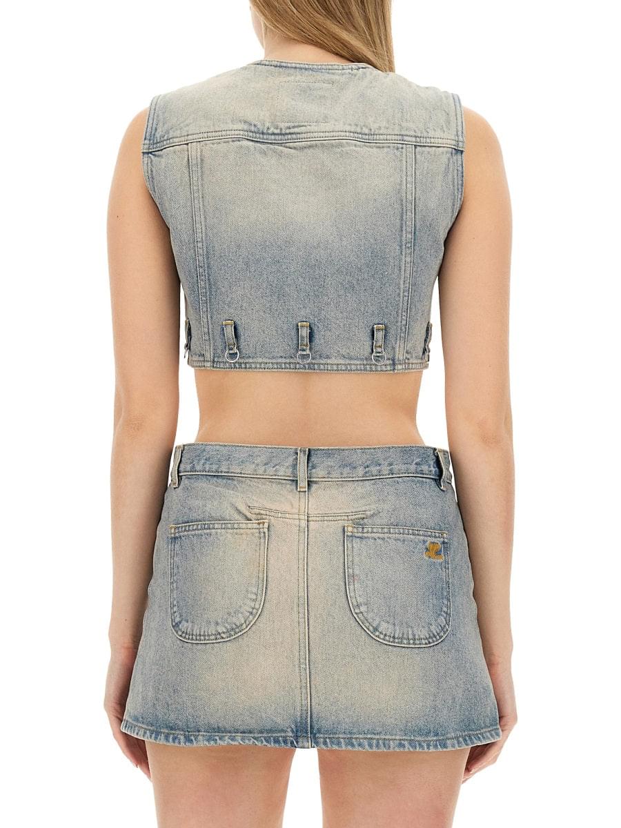 Courreges Women Top Cropped