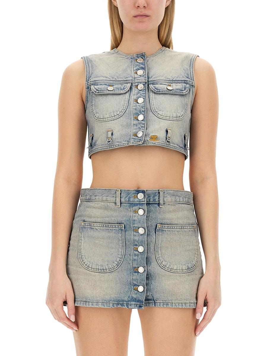 Courreges Women Top Cropped