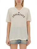 Courreges Women T-Shirt With Logo