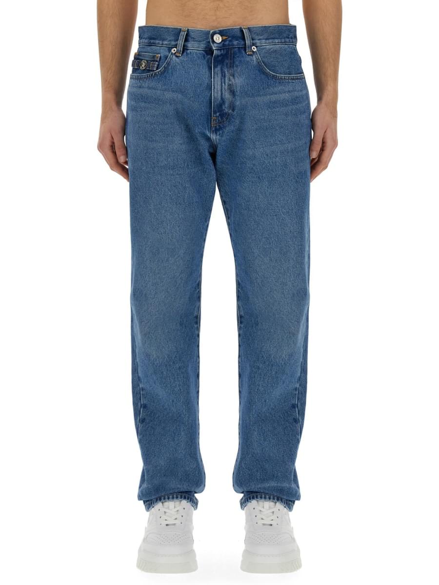 Versace Men Regular Fit Jeans