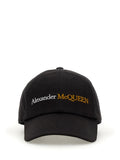 Alexander Mcqueen Men Baseball Hat With Logo
