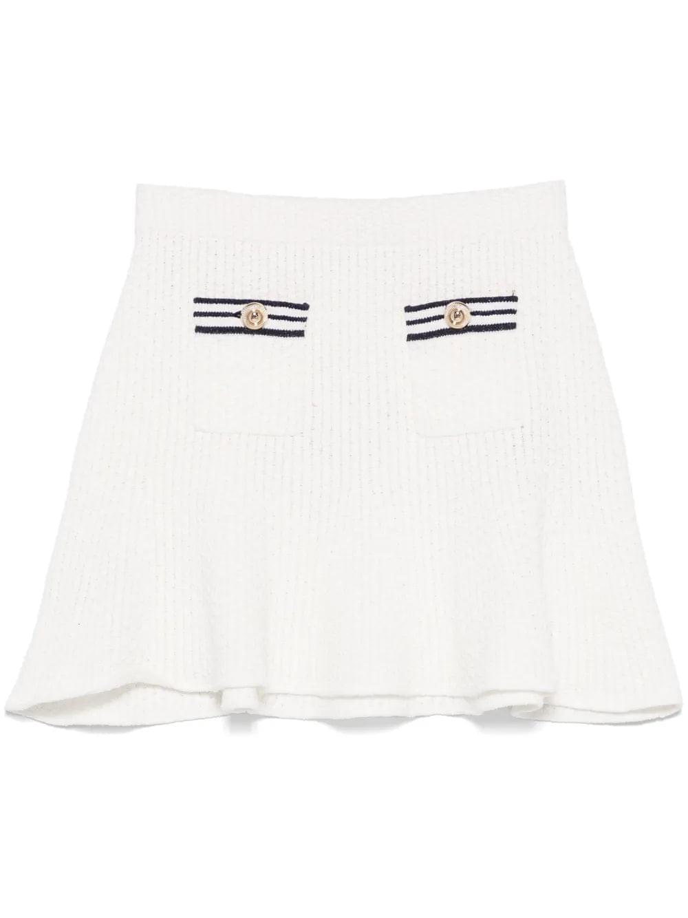 Self-Portrait Women Knitted Mini Skirt