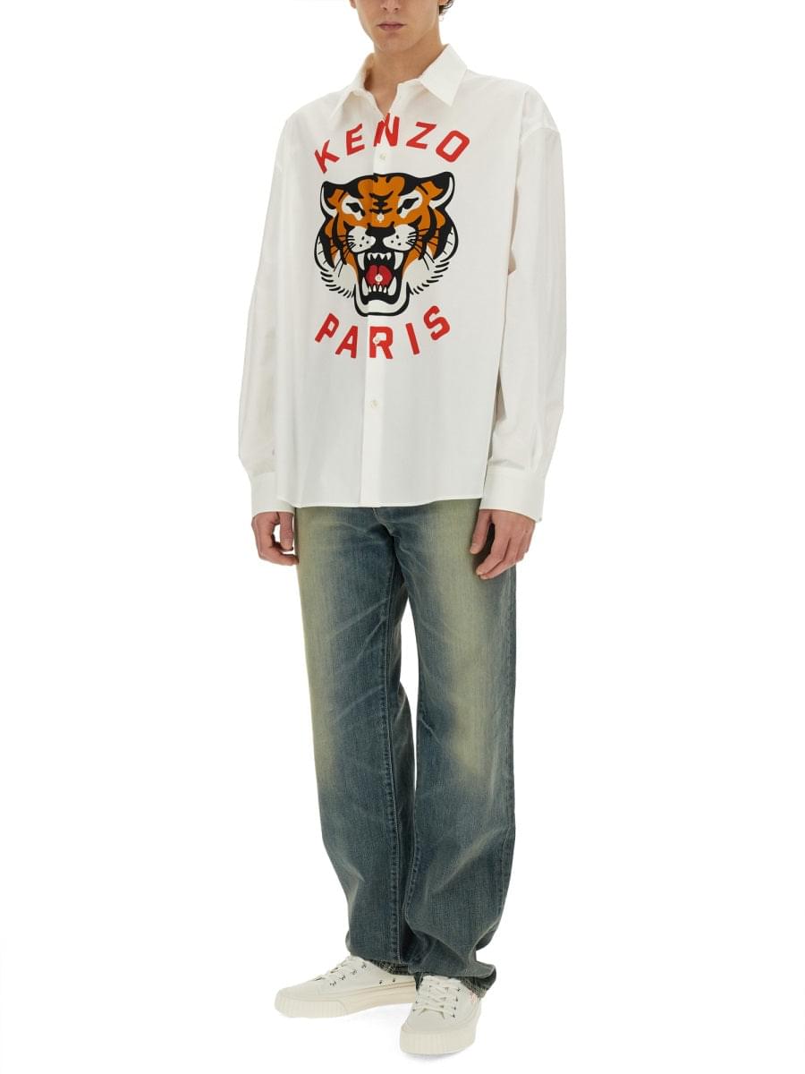 Kenzo Men Asagao Straight Jeans 'Kenzo Creations'