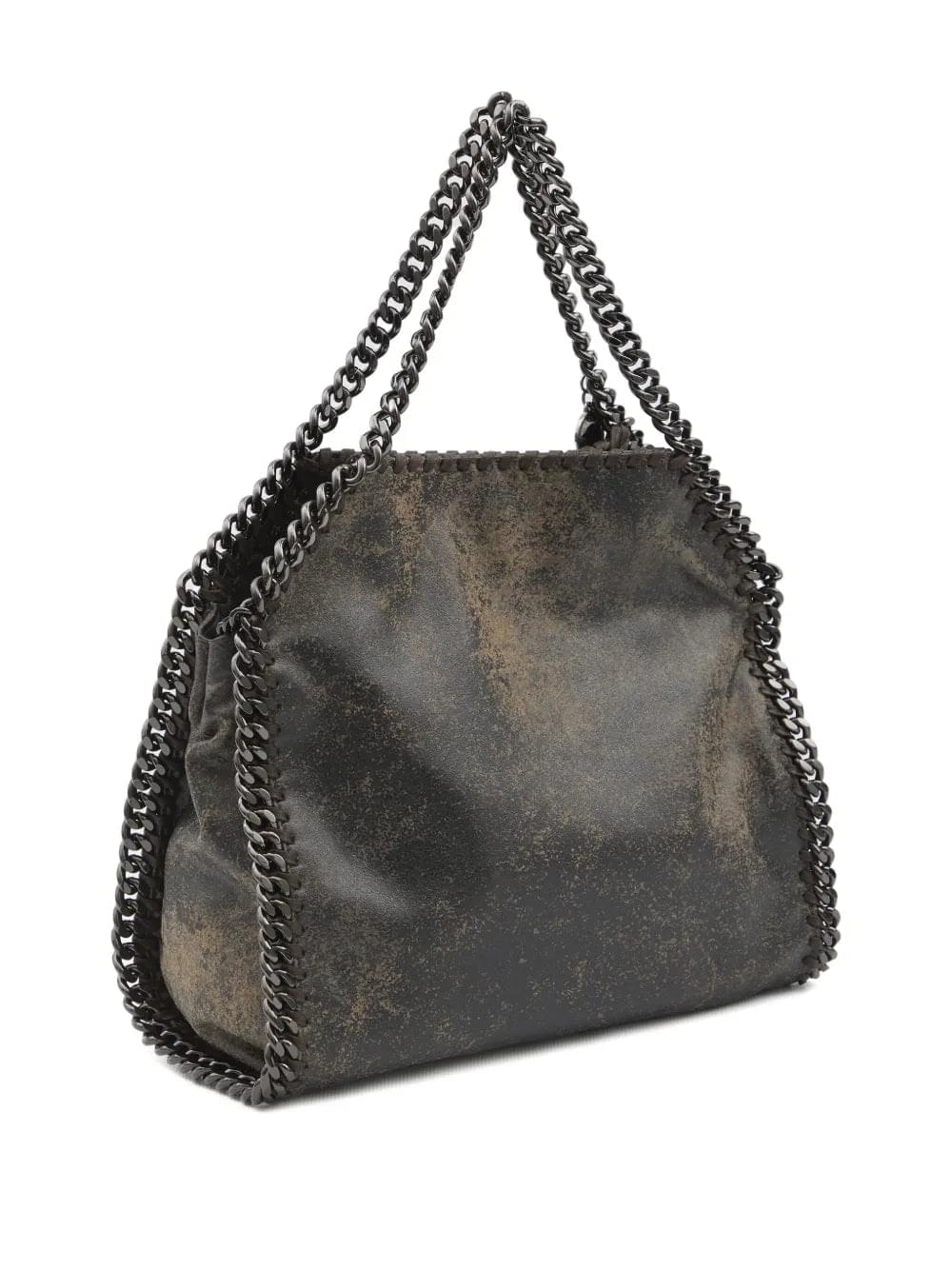 Stella Mccartney Women Falabella Mini Bag In Antiqued Suede