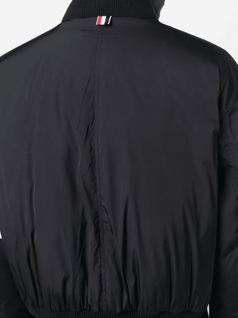 Thom Browne Men Bomber Jacket With 4-Stripe Detail