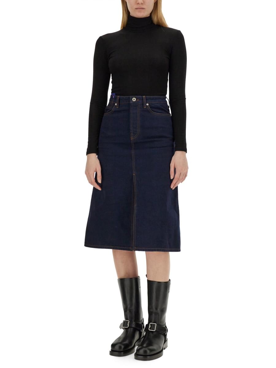 Burberry Women Denim Skirt