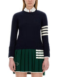Thom Browne Women 4Bar Shirt