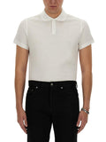Saint Laurent Men Monogram Polo