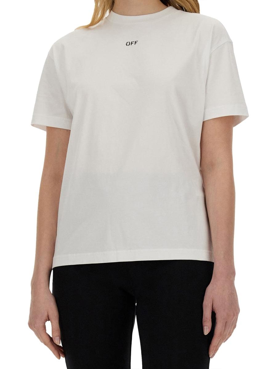 Off-White Women T-Shirt With Logo