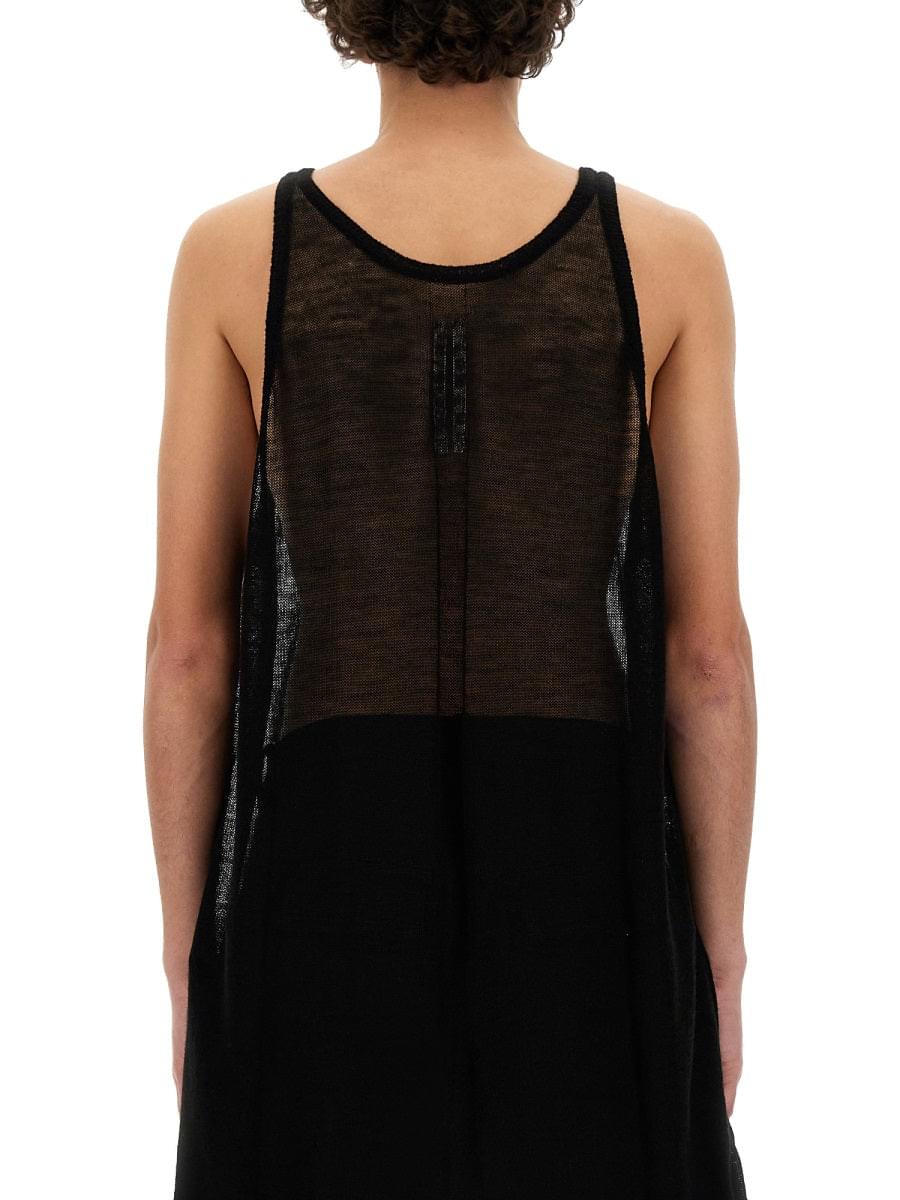 Rick Owens Men Knitted Tank Top