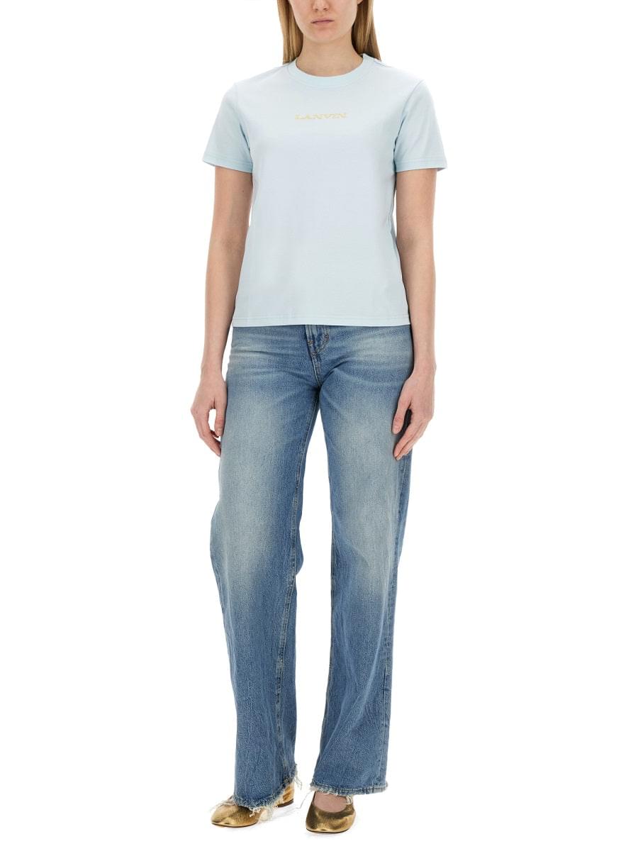 Lanvin Women T-Shirt With Logo