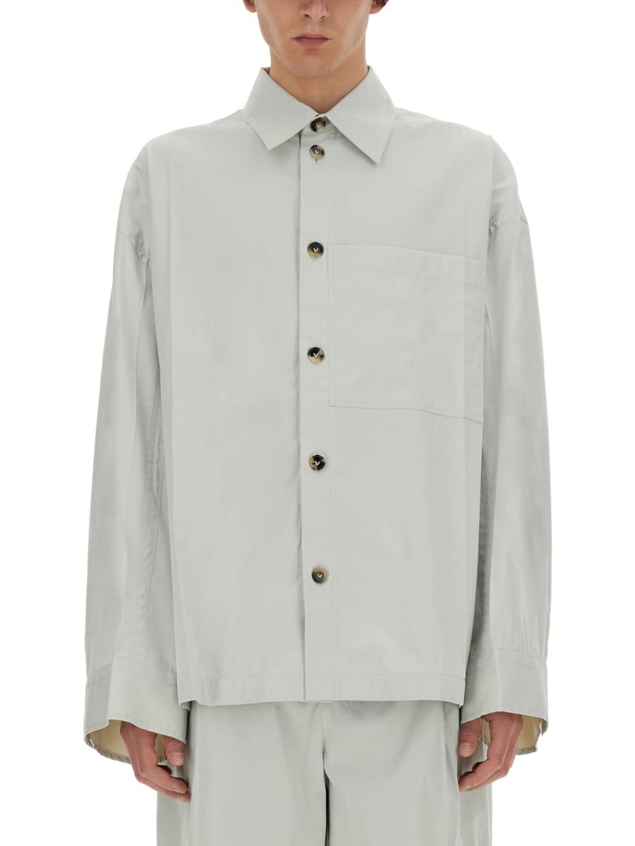 Bottega Veneta Men Silk Shirt