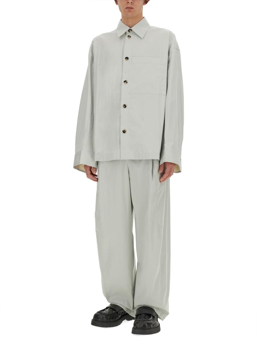 Bottega Veneta Men Silk Shirt