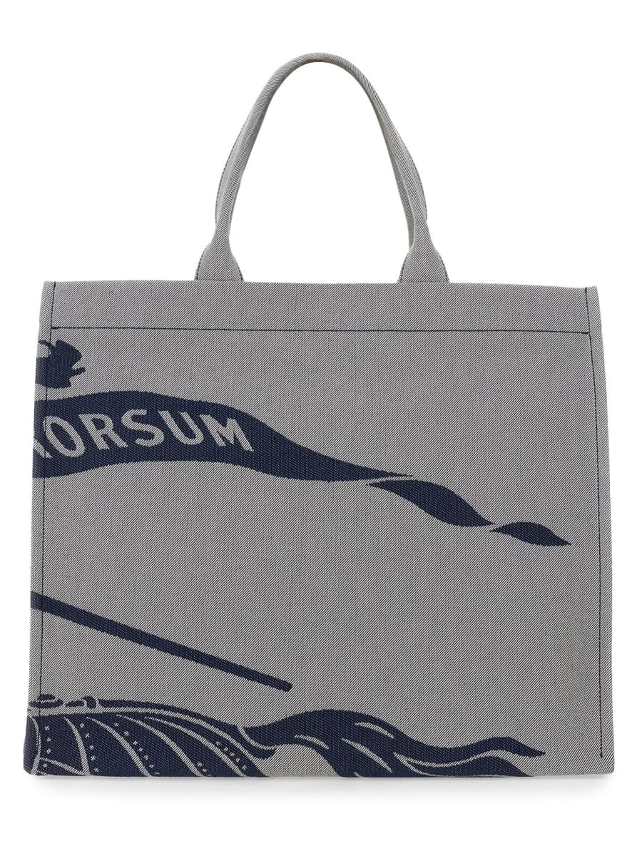 Burberry Men Canvas Tote Bag