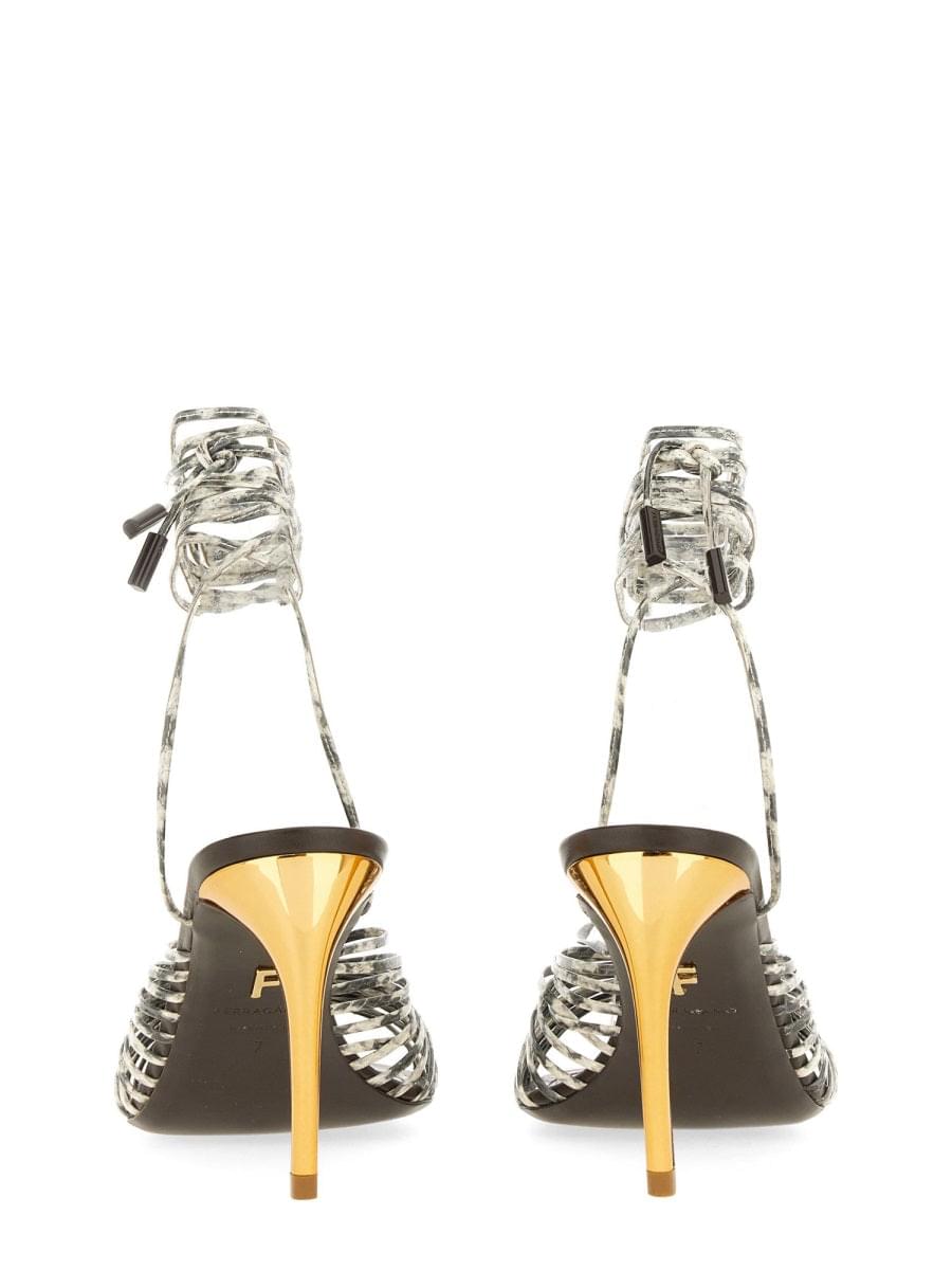 Ferragamo Women Leather Sandal
