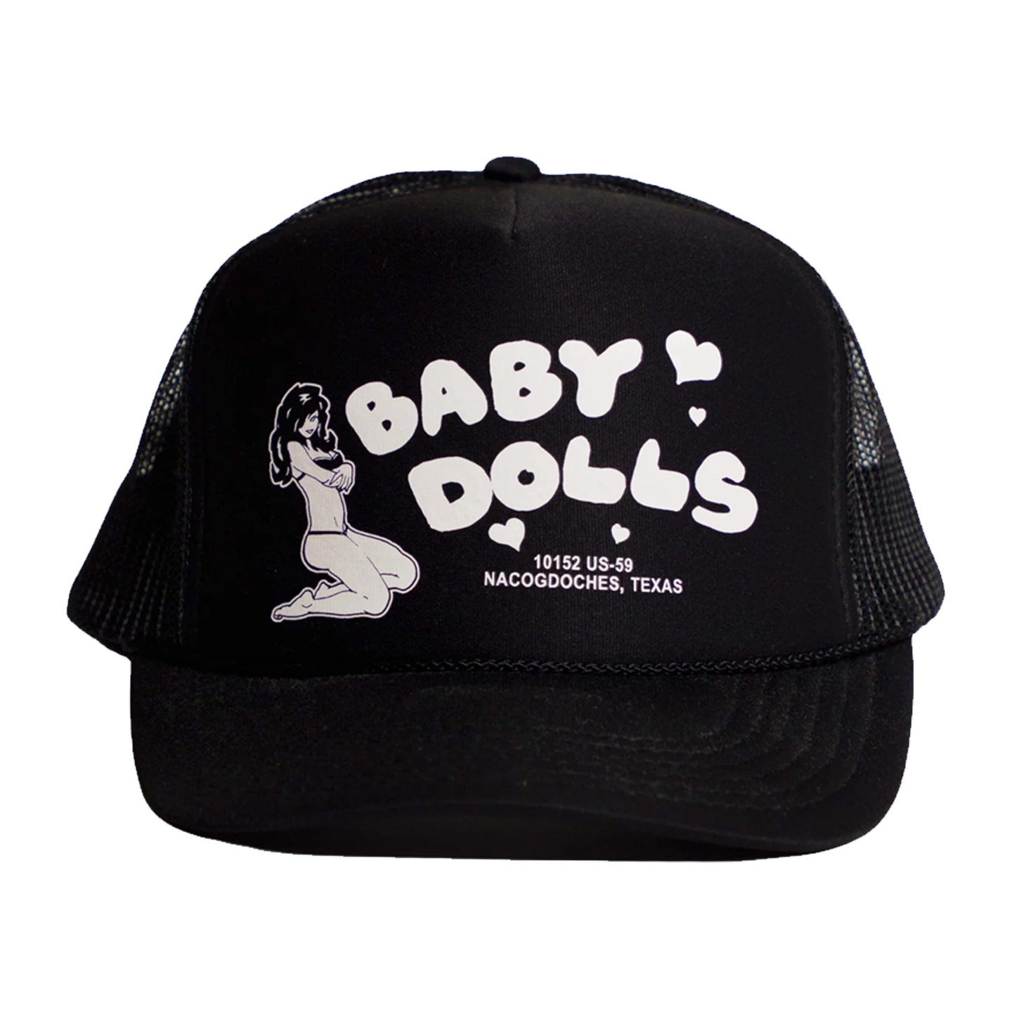 Baby Dolls Hat - Black
