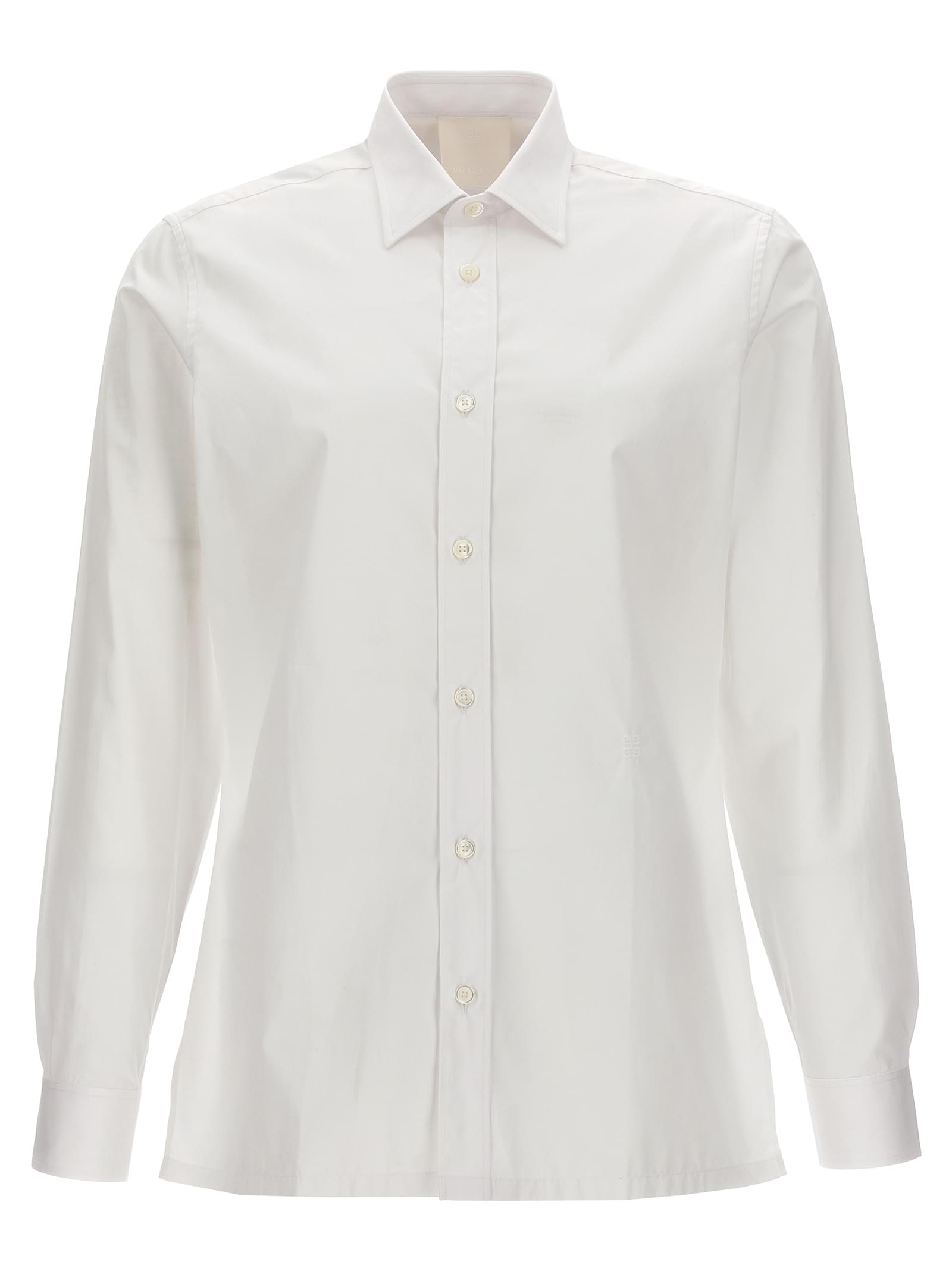 Givenchy Men Logo Embroidery Shirt
