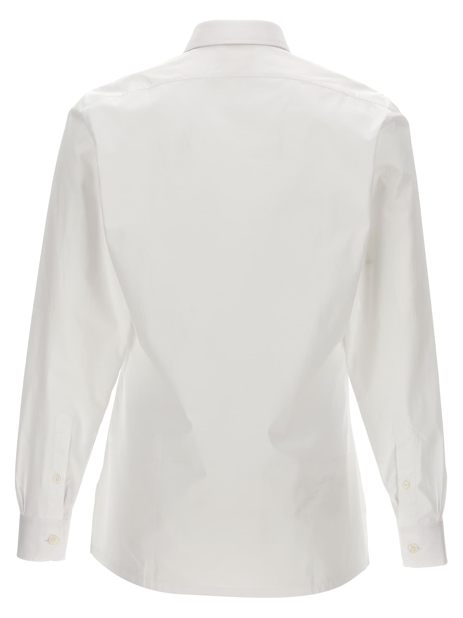 Givenchy Men Logo Embroidery Shirt