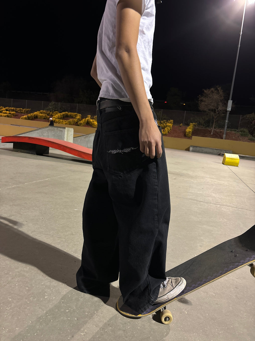 Peak Baggy Jeans - Black