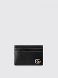 Gucci Men Gucci Gg Marmont Credit Card Holder In Leather