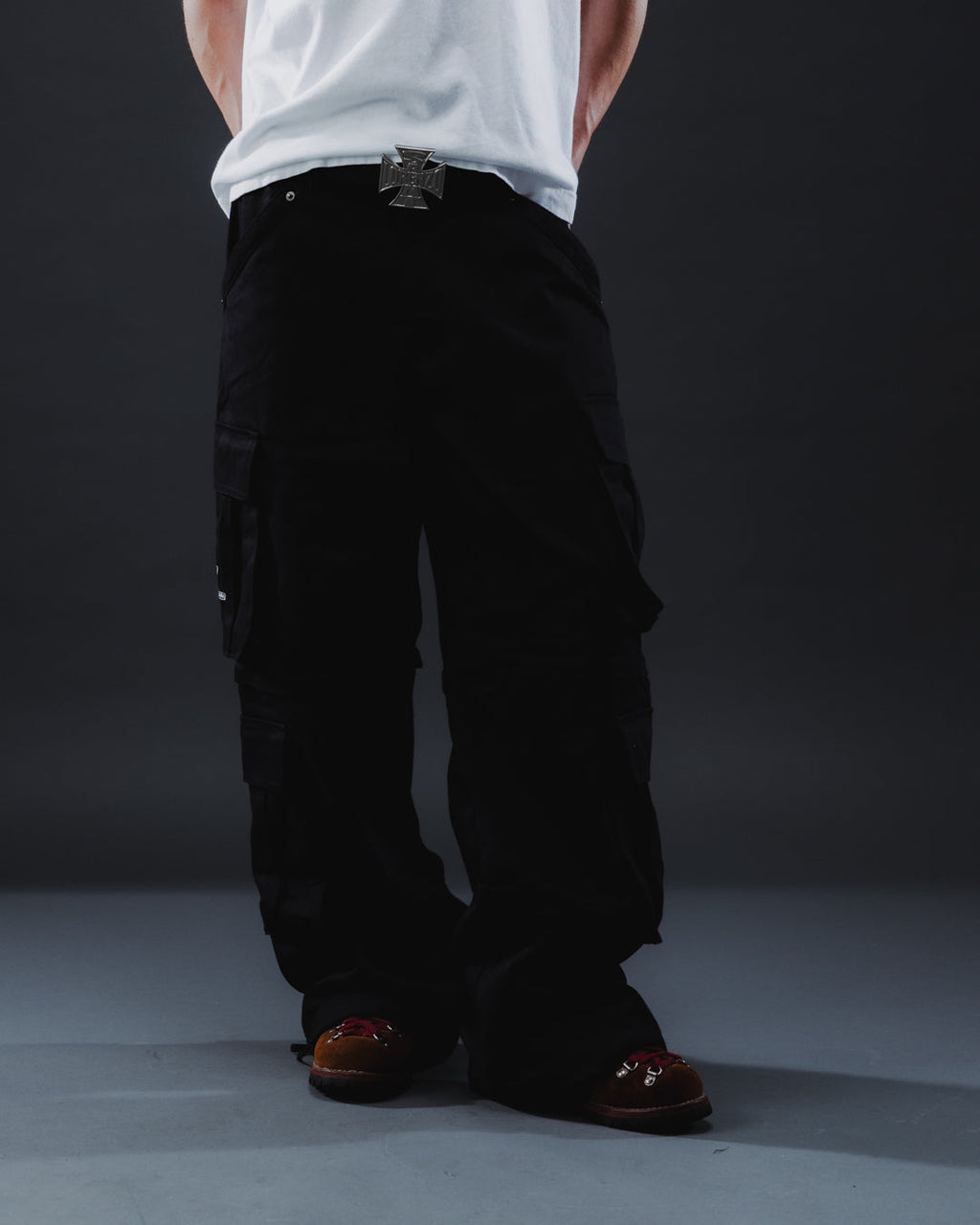 ‘INTO THE DARK’ CARGO PANTS