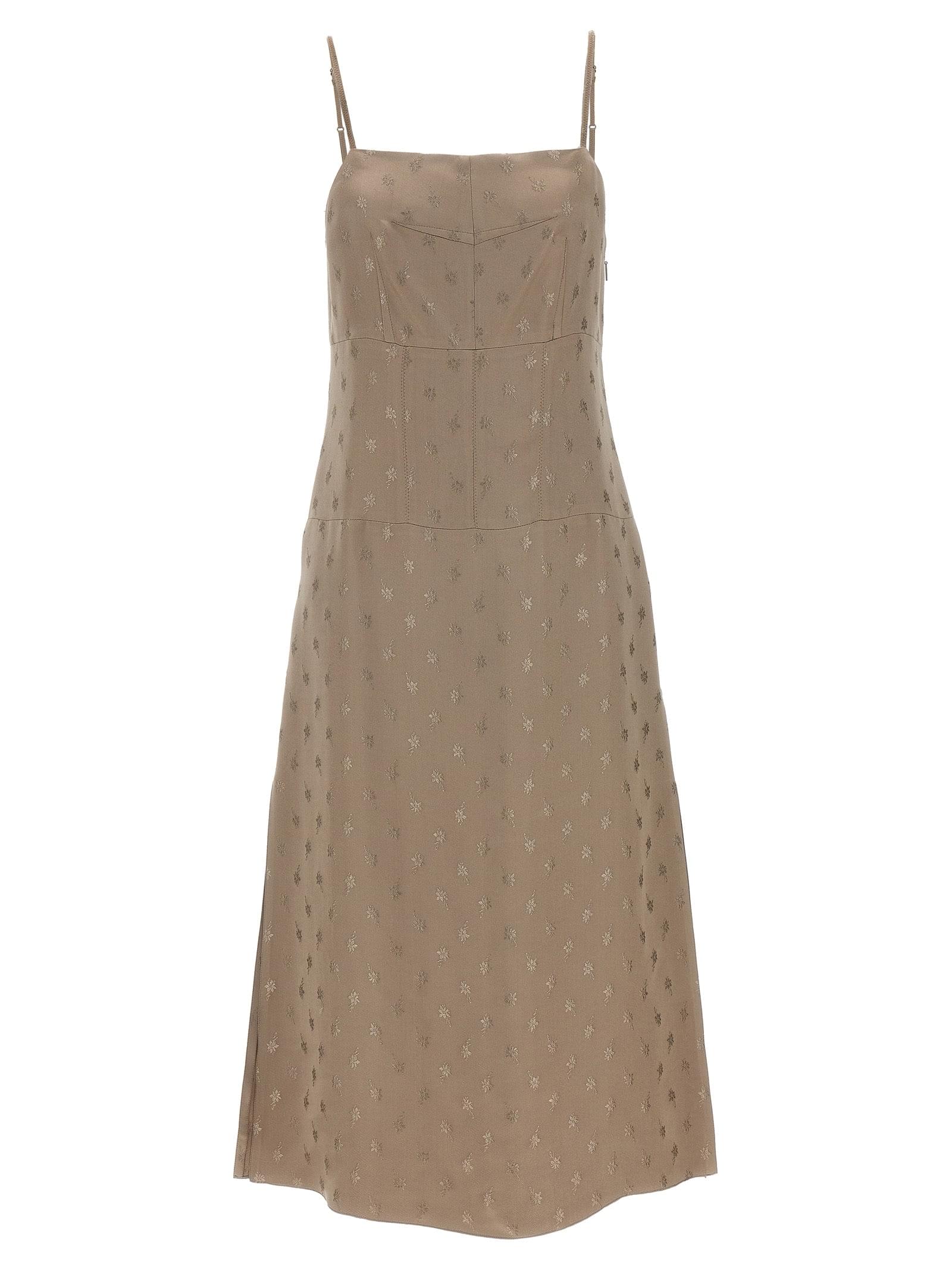 Fendi Women Satin Midi Dress
